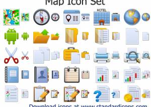 Map Icon Set screenshot