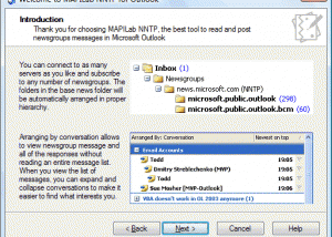 MAPILab NNTP for Outlook screenshot