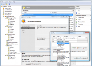 software - MAPILab Reports for Exchange Server 3.5 screenshot