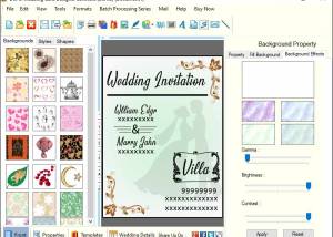 Marriage Invitation Card Generator Tool screenshot