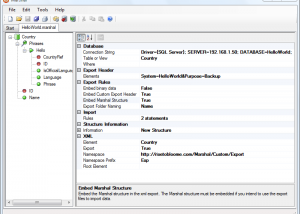software - Marshal Editor 2.1 screenshot
