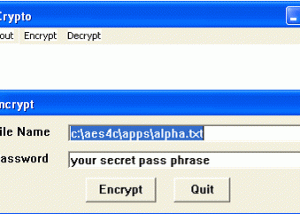 software - MarshallSoft Delphi AES Library 6.0 screenshot