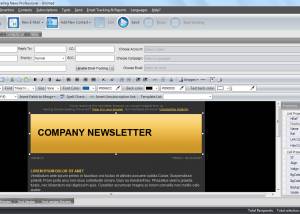 Mass Mailing News Free Edition screenshot