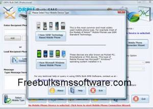 Mass Messaging Software screenshot