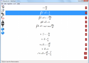 software - MathCast 0.92 screenshot