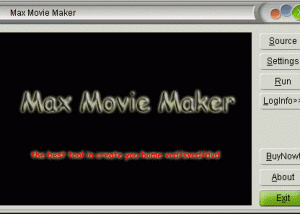 Max Movie Maker screenshot