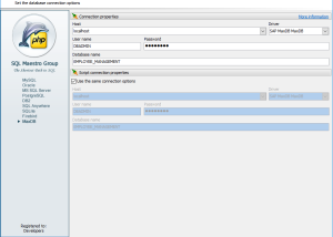 software - MaxDB PHP Generator 22.8 screenshot
