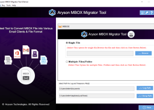 software - MBOX Converter for Windows 21.9 screenshot