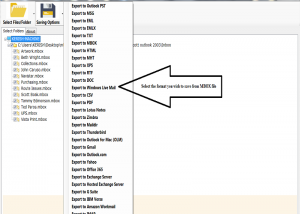 software - MBOX Converter Software 3.0 screenshot