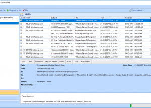 software - MBOX File Reader 4.0 screenshot