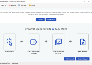 MBOX Migrate to Outlook screenshot
