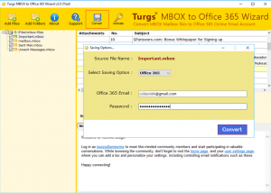 software - MBOX To Office 365 Converter 2.0 screenshot