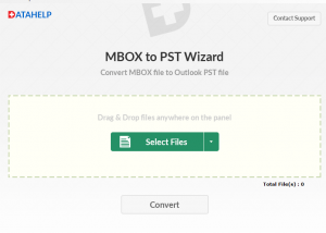 software - MBOX to Outlook Converter 1.0 screenshot