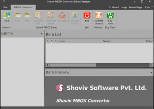 MBOX to PST Converter screenshot