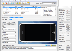 software - MediaCoder 0.8.65 B6050 screenshot