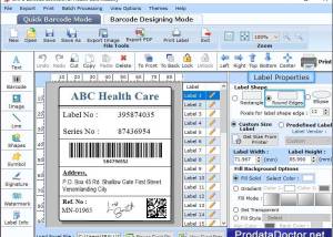 software - Medical Barcode Generator Software 6.5.8.1 screenshot