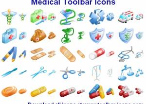 Medical Toolbar Icons screenshot