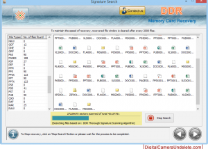 software - Memory Card Data Recovery Software 5.6.1.3 screenshot