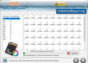 software - Memory Card Data Repair Program 5.9.3.1 screenshot