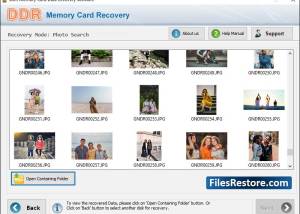 software - Memory Card File Restore Software 7.3.2.8 screenshot