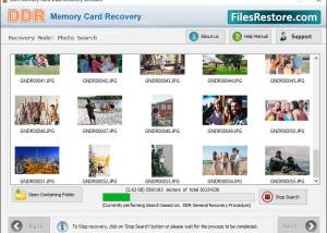 software - Memory Card Files Restore 9.3.0.2 screenshot