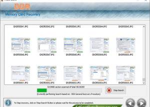 software - Memory Data Restoration Utility 8.0.5.1 screenshot