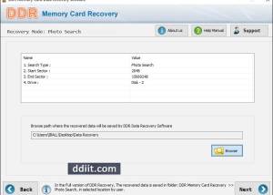 software - Memory Stick Data Recovery 7.2.3.7 screenshot