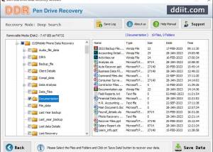 software - Memory Stick Files Recovery 7.2.3.1 screenshot