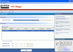 software - Merge Multiple PST Files in Outlook 2.2 screenshot