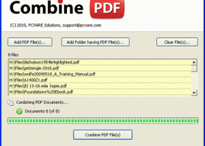 software - Merge PDF Files 4.5 screenshot