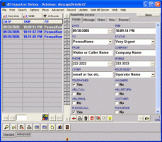 software - Message Organizer Deluxe 4.21 screenshot