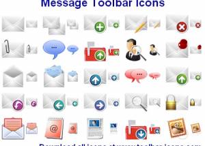 Message Toolbar Icons screenshot