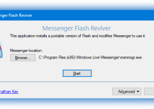software - Messenger Flash Reviver 1.0.0.0 screenshot