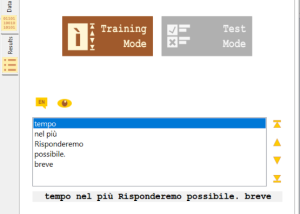 software - Metamorphosec Italian Sentence Scramble 1.0.0 screenshot