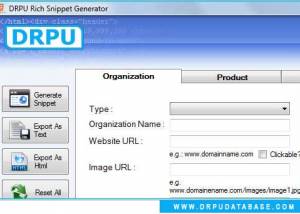 software - Microdata Generator 2.0.1.5 screenshot