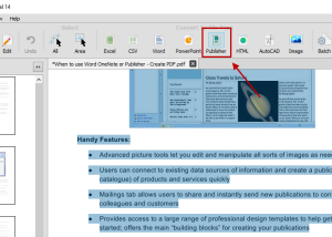 software - Microsoft Publisher 2016 16.0.6741.2048 screenshot