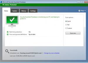 software - Microsoft Security Essentials Definition Updates x32 July 15, 2024 screenshot