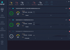 MigMigi Download Manager screenshot