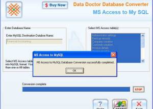 software - Migrate MS Access To MySQL 9.0.1.5 screenshot