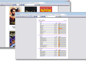 software - MindFusion.Reporting for Silverlight 1.4 screenshot