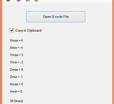 software - MinMax G-code 1.0 screenshot