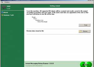 Full MiTeC Instant Messaging History Browser screenshot