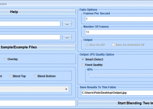 software - Mix Two JPG Files Together Software 7.0 screenshot