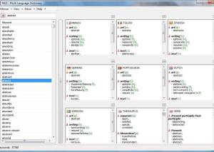 software - MLD Multi Language Dictionary 4.0 screenshot