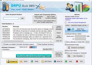 software - Mobile Bulk SMS Marketing 7.1.3.9 screenshot