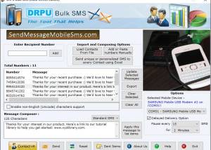 Mobile Messaging Software GSM screenshot