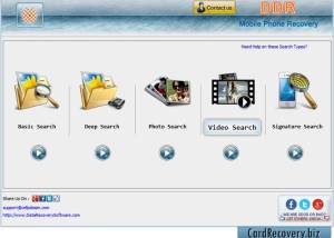 software - Mobile Phone Recovery 7.3.1.2 screenshot