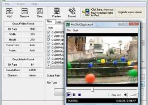 software - Mobilevideo Pro 2.0 b151 screenshot