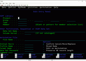 software - Mocha TN3270 for Windows 7/8/10 3.0 screenshot