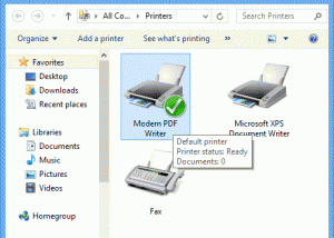 Modern PDF Writer screenshot